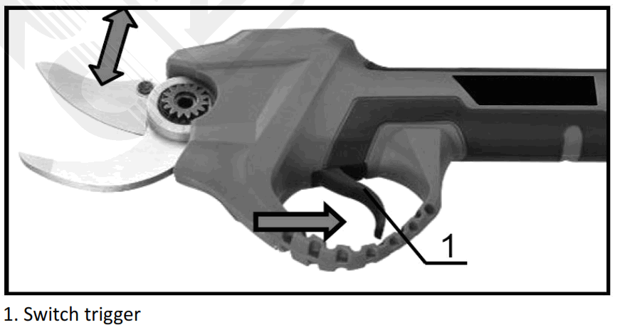 BORMANN BBP4150 20V Battery Pruning Scissors - fig5