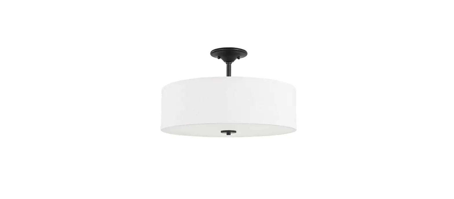 Progress Lighting P350129-012 Inspire 2 Light 13 Inch Satin Brass Semi-flush Owner's Manual