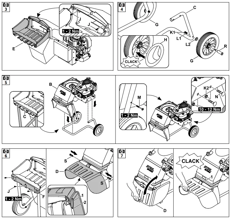 STIHL GH 370 S Powerful Petrol Shredder - Fig 2