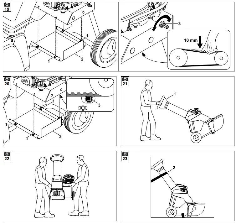 STIHL GH 370 S Powerful Petrol Shredder - Fig 4
