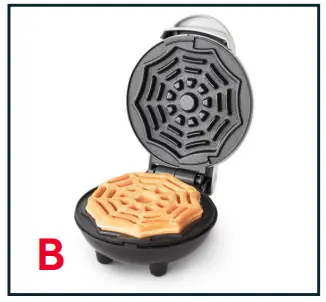 DASH-DMWW001SW-Spider-Web-Mini-Waffle-Maker-fig 4