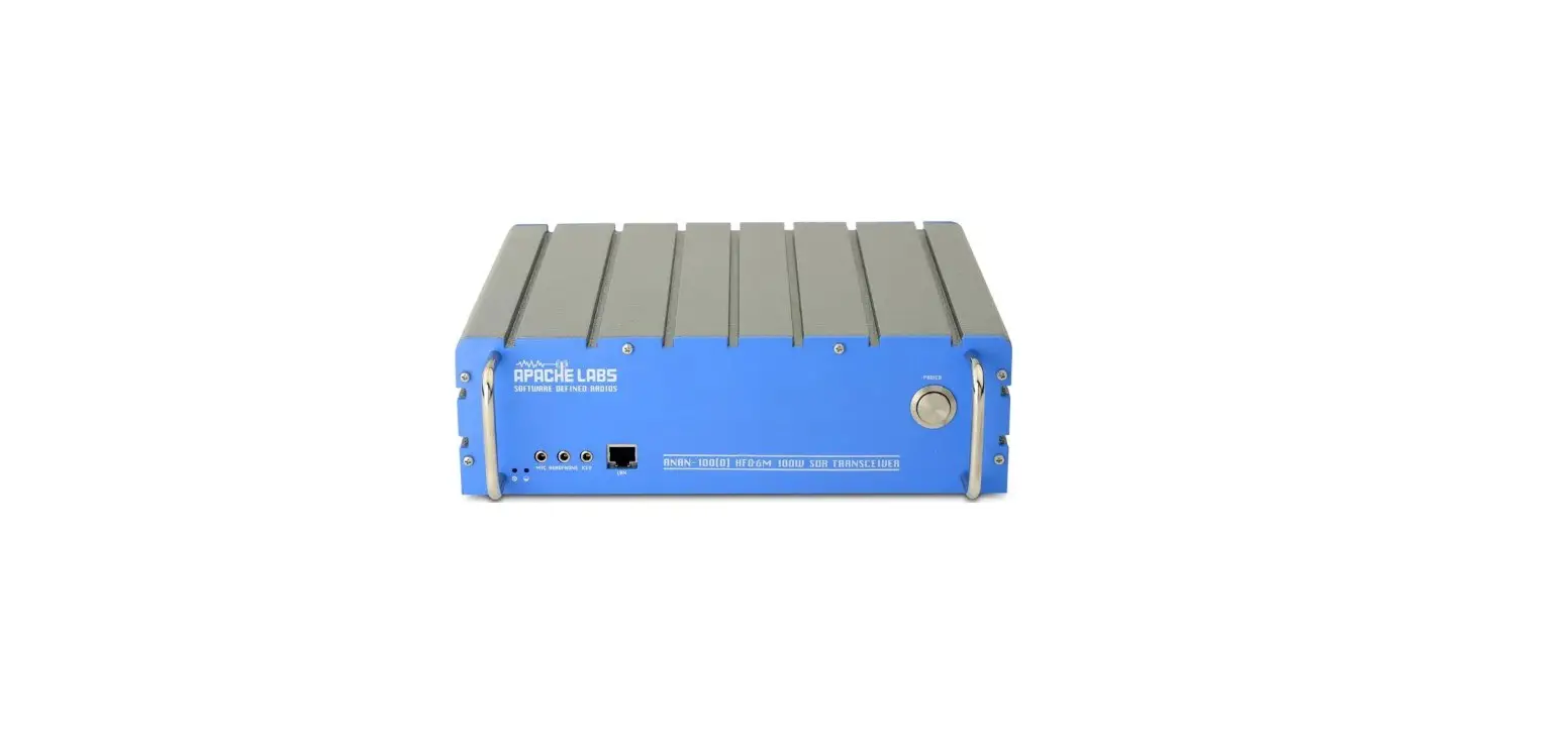 Apache Labs Anan-100d Sdr Hf/6 Meter Transceiver Instruction Manual