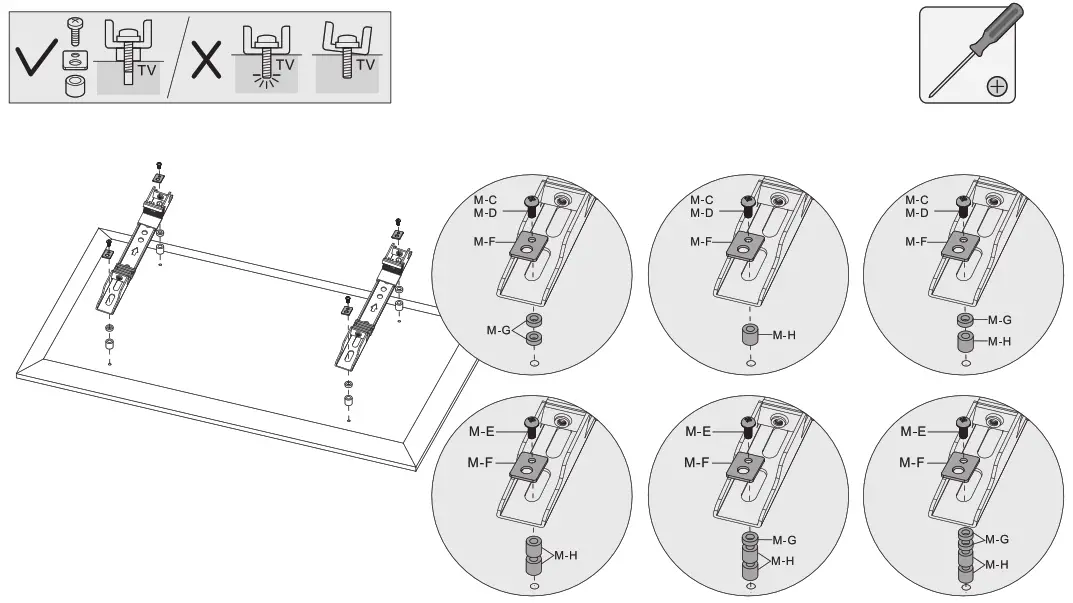 HAGOR 3236 CPS Fixed Arms VESA 200 - Figure 2
