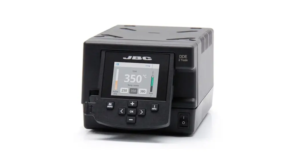 Jbc Dde Control Units With Usb-a Connector Instruction Manual