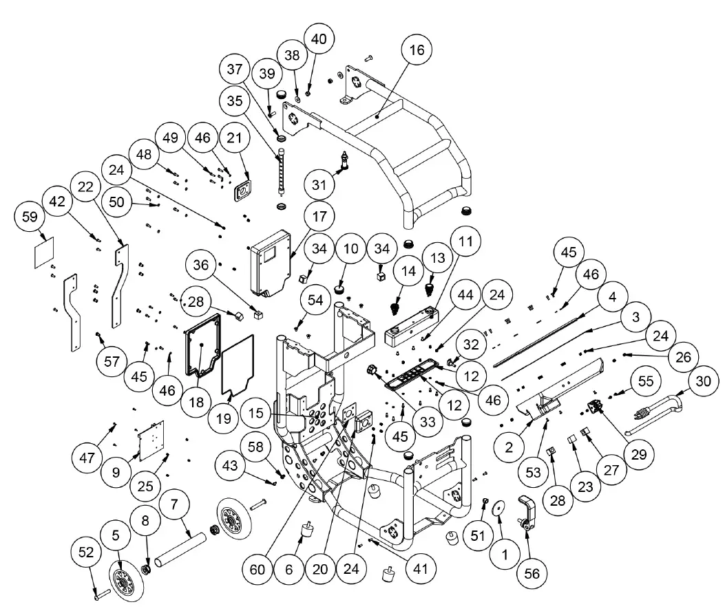 SUPER VAC V18-BW Large Battery Operated Fans 4