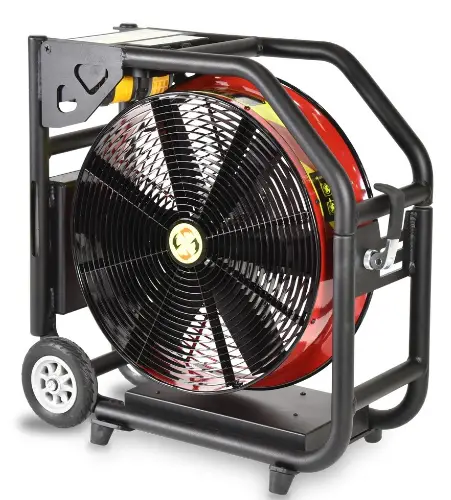 SUPER VAC V18-BW Large Battery Operated Fans