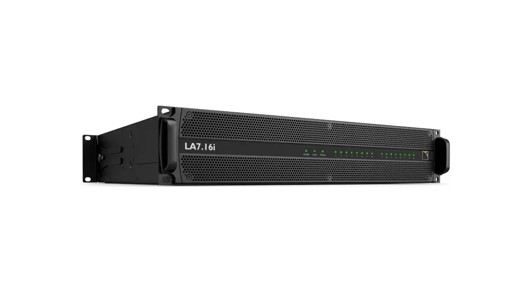 L-acoustics La7.16i Multi-channel Amplified Controller Instructions L-acoustics La7.16i Multi-channel Amplified Controller Instructions