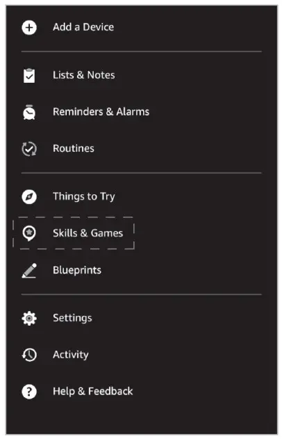 Alexa App Instructions