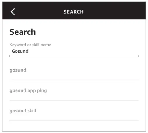 Alexa App Instructions