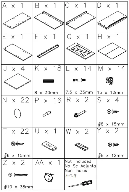 ASHLEY-A4000357-Living-Room-Arlenbury-Accent-Cabinet-FIG-1