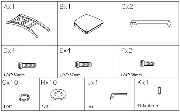 ASHLEY D631-01 Moriville Dining Chair-FIG2