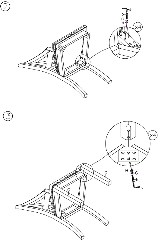 ASHLEY D631-01 Moriville Dining Chair-FIG4