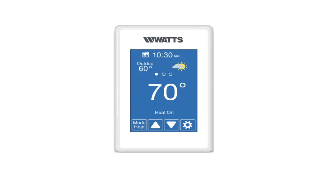 Watts W561 Wifi Thermostat Instruction Manual Watts W561 Wifi Thermostat Instruction Manual