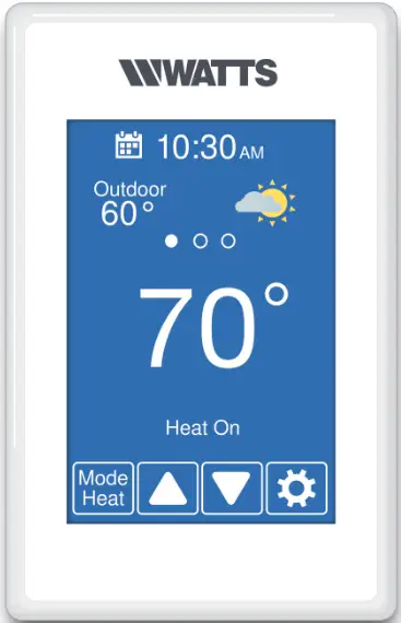 WATTS W561 WiFi Thermostat - fig 21