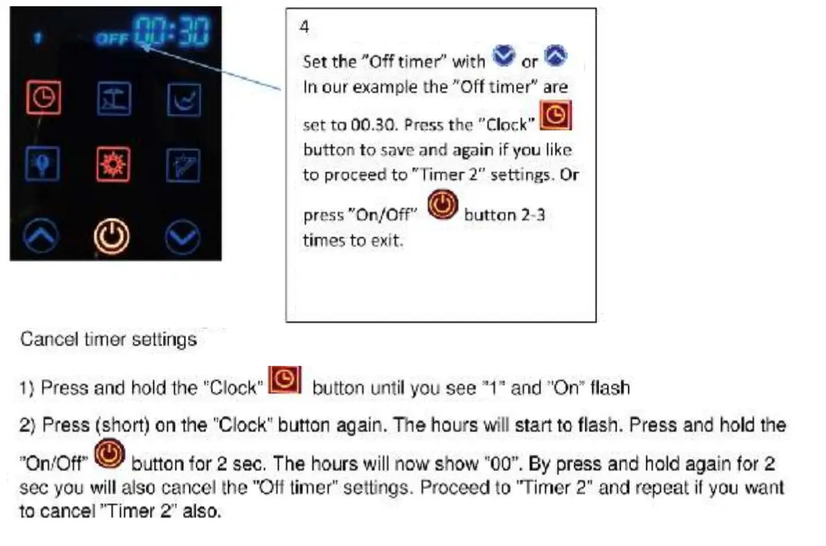 INDOL 300A+ Boiler with Heat Pump - HOW TO SET THE TIMER 2