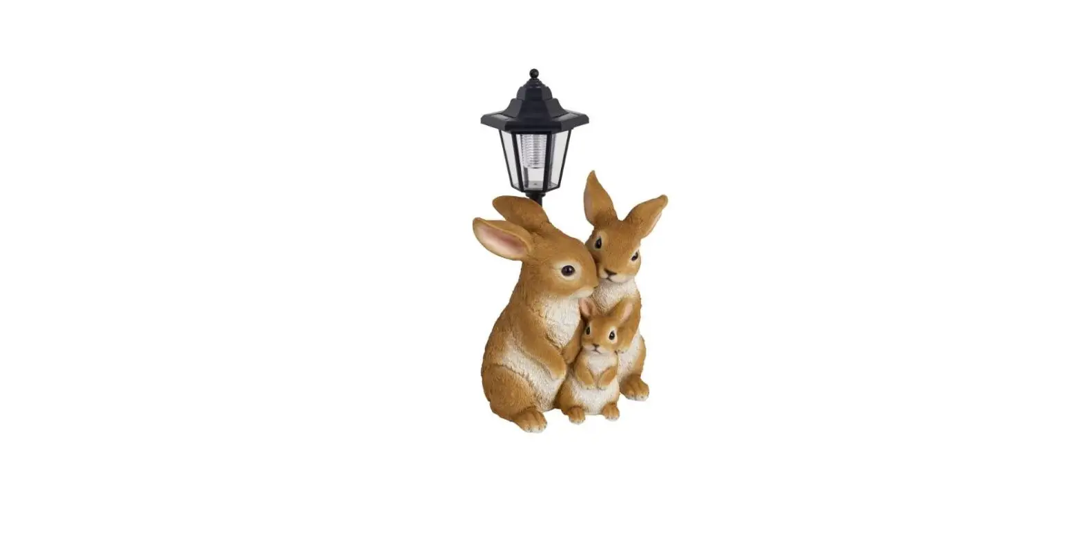 Gainsborough L105 Rabbit Family Solar Ornament Instructions Gainsborough L105 Rabbit Family Solar Ornament Instructions