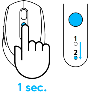 logitech M585 M590 Silent Wireless Mouse - Connecting to 2 systems 4