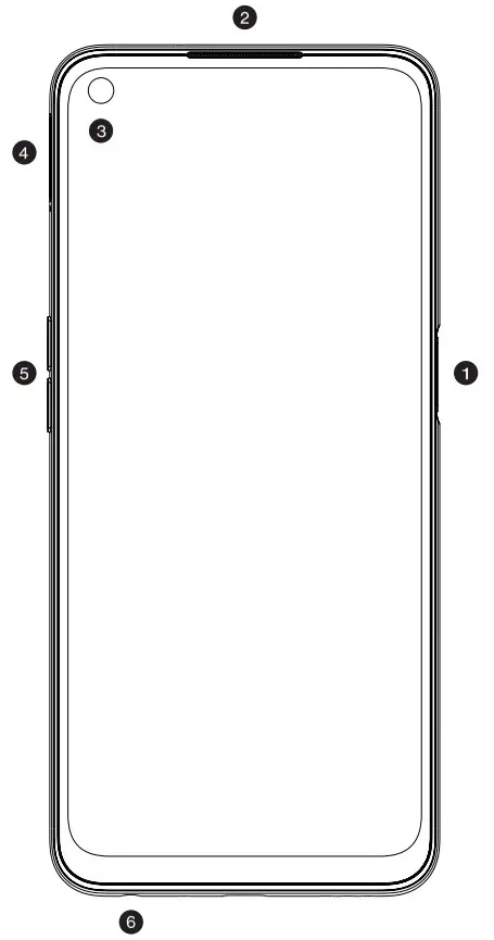 ONEPLUS Nord N200 5G Smartphone - Front View