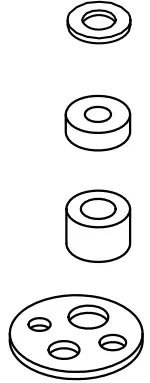 SMS M000328 Peggy One M Engaged Meeting - SCREW KIT 3