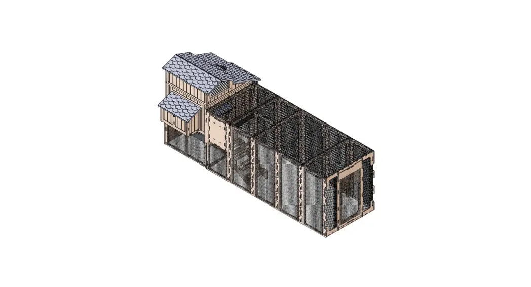 Snap Lock Large Coop Run Extension Kit Instruction Manual