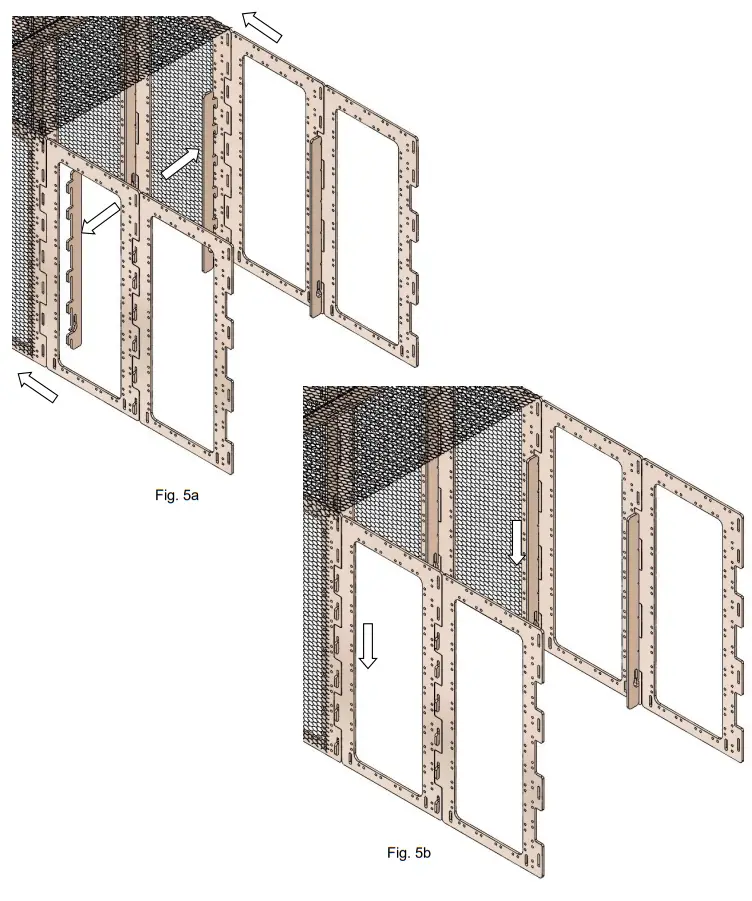 SNAP LOCK Large Coop Run Extension Kit - Step4