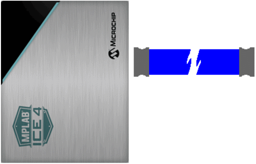 MICROCHIP MPLAB ICE 4 In Circuit Emulator - Target Connections