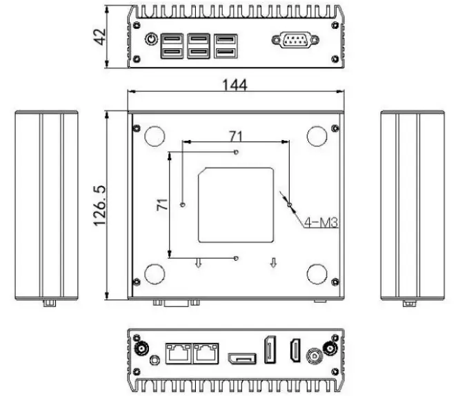 Iwill N1021 Oem Odm Mini Computer - Fig 2