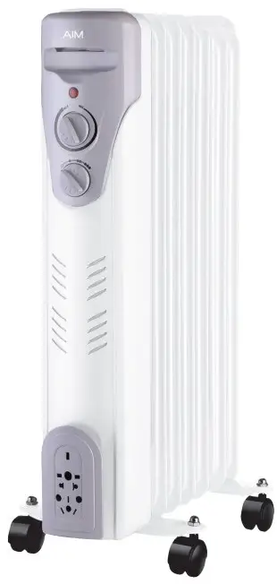 AiM 2000 W 7 Fin Oil Heater