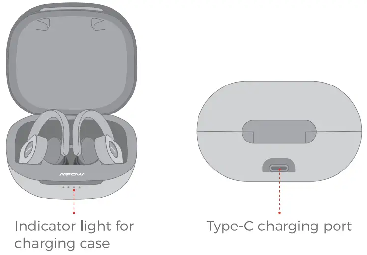 MPOW BH379A True Wireless Earbuds -fig 1