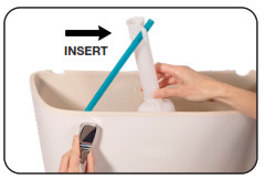 Fluidmaster K-400A-023 Mansfield Toilet Fill Valve and Flush Valve Seal Repair Kit - 22