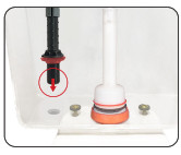 Fluidmaster K-400A-023 Mansfield Toilet Fill Valve and Flush Valve Seal Repair Kit - 27