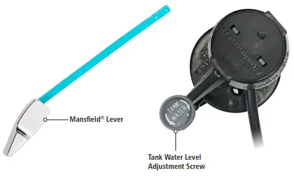 Fluidmaster K-400A-023 Mansfield Toilet Fill Valve and Flush Valve Seal Repair Kit - 3