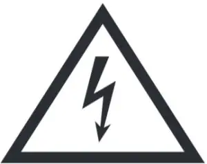 Electric Warning Icon