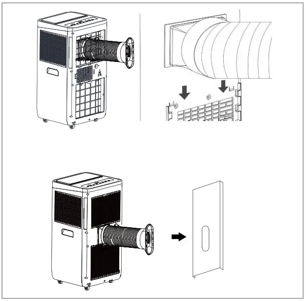 Woods WAC903G AC Milan Silent 9K Air Conditioner - Operating Instructions I