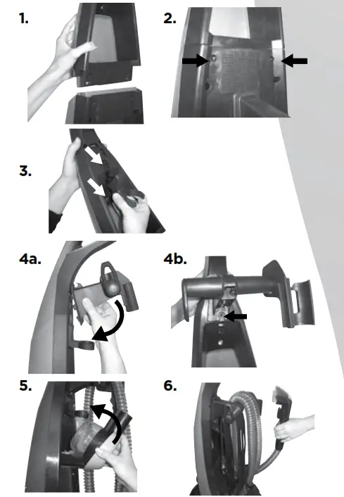 Bissell 17N4 Series Deep Clean ProHeat - Assembly
