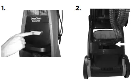 Bissell 17N4 Series Deep Clean ProHeat - Carpet cleaning