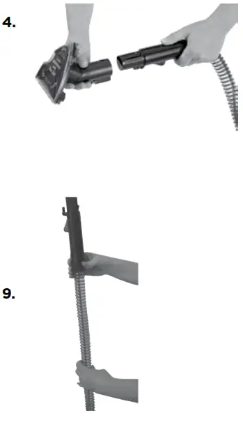 Bissell 17N4 Series Deep Clean ProHeat - attachments