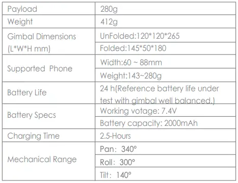 Product Specification