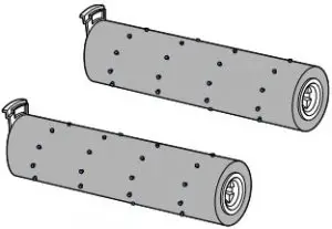 (2) Multi-Surface Brush Rolls