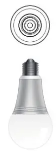 Z Wave ZA 212001 LED Bulb - RGB BULP