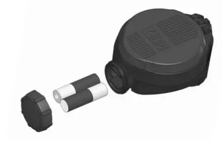 DIG 410BT Series 410BT-ASV Bluetooth Battery Powered Irrigation Controller - INSTALLING THE BATTERIES