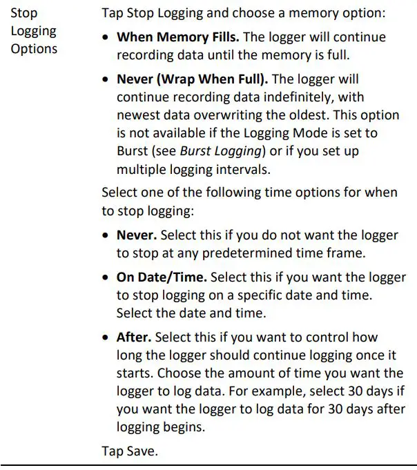HOBO MX2001-04 MX Water Level Logger User Manual - Finish configuring the logger