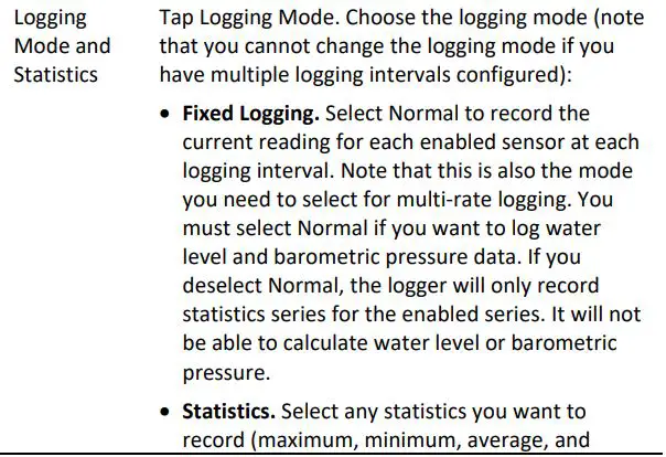 HOBO MX2001-04 MX Water Level Logger User Manual - Finish configuring the logger