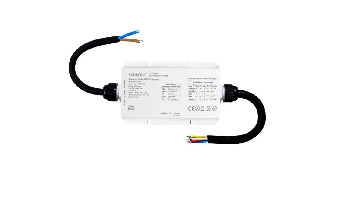 Miboxer Ls2-wp Waterproof 5-in-1 Led Controller Instruction Manual