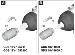 BOSCH 18V-1000 GDS Professional Cordless Brushless High Torque Drive Impact Wrench - fig 3