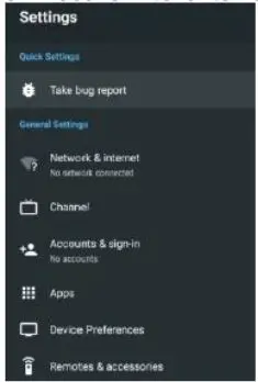 ALLVIEW 50ePlay6100-U 4K Ultra HD Smart TV Android User Guide - Press OK to enter setting