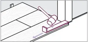 INSTALLING UNDERNEATH DOOR JAMBS