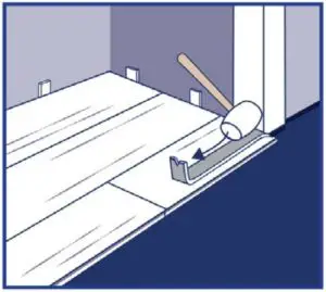 INSTALLING UNDERNEATH DOOR JAMBS