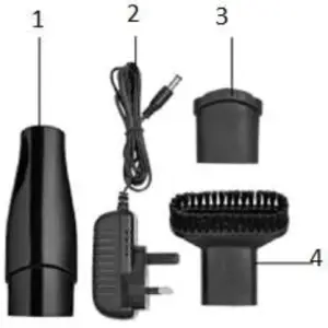 Coopers BERGSTROM Rechargeable Wet &amp Dry Hand Vac H007 - ASSEMBLY INSTRUCTIONS 1