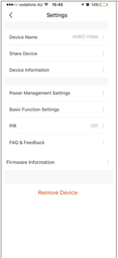 Kmart Snap 8S FULL HD Battery Wifi Outdoor Camera -Device Name